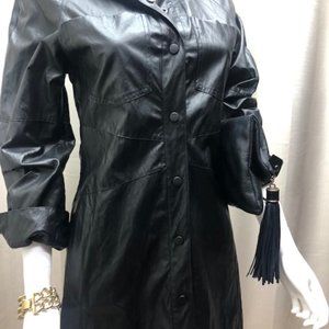 Zara faux leather dress Xs